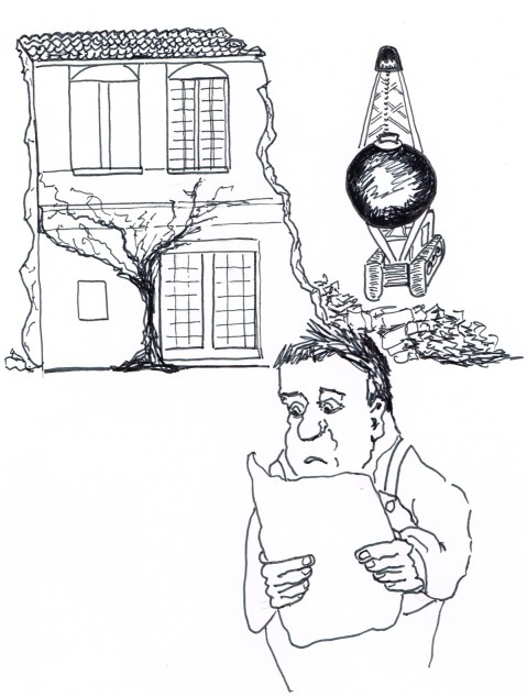 Polish workers raze Chateau de Bellevue instead of smaller building on estate