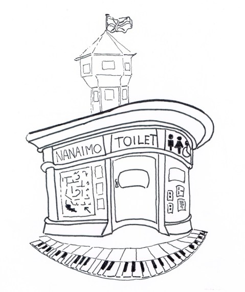 Nanaimo City Coucillor is outraged at the price-tag of a proposed public toilet for the  Diana Krall Plaza