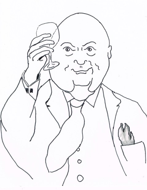 Senator Mike Duffy ducks reporters' questions regarding $42,800 he collected in unfounded housing allowance claims