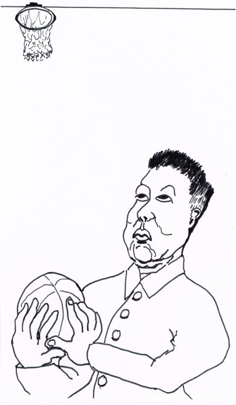 Former NBA super-star Dennis Rodman bonds with North Korean leader Kim Jong-un at basketball game