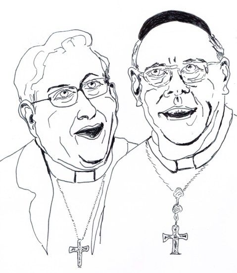 "Didn't we meet in Cardinal Sin 101?"