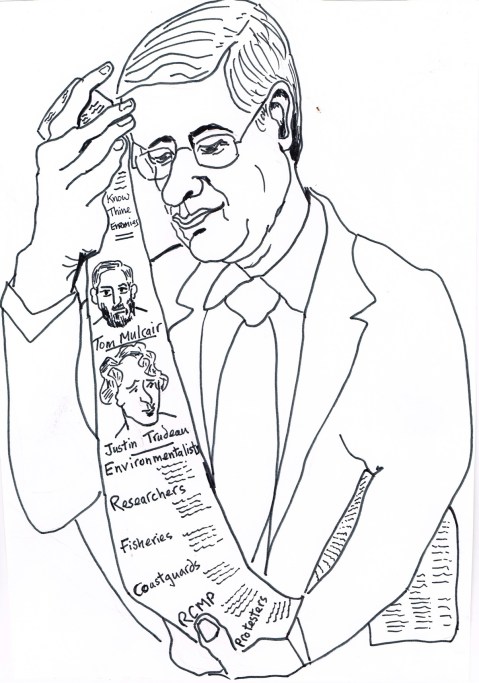 Canadian Prime Minister's office sends emails requesting that aides compile a list of "enemies" for distribution to new Cabinet