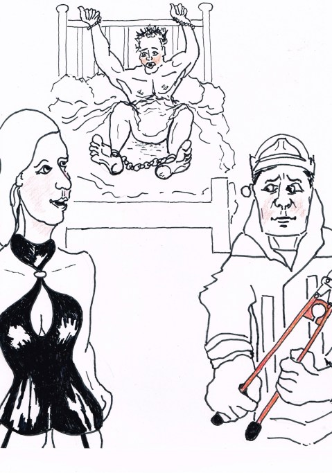 London Firefighters report a huge increase in calls to free people stuck in handcuffs, which they attribute to the popularity of the book "50 Shades of Grey"