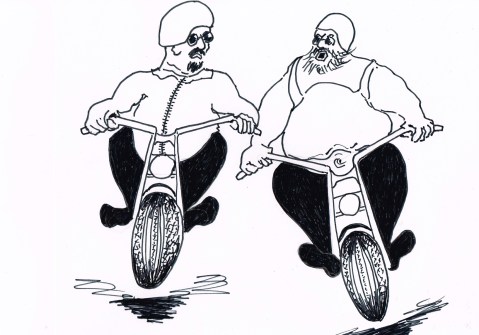 "Just you wait. Stealth motorcycles  will be next."