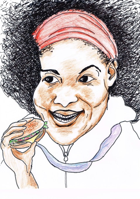 A "Pediatrics" study criticizes pro athletes such as Serena Williams who are paid big fees to endorse junk food sending mixed messages to kids.