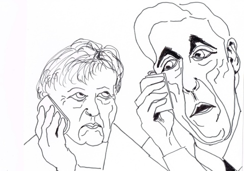 "Angela, John Kerry speaking. I hear, [ from listening in on your phone conversations, of course], that you are upset."