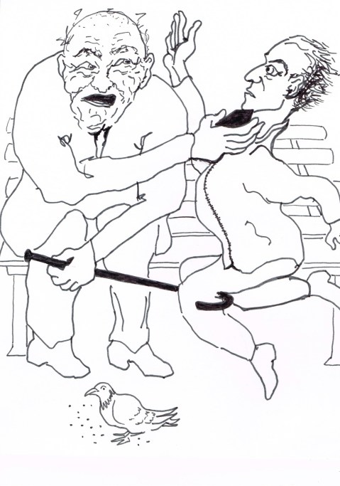 "I don't know how to turn the damn thing on, but its good for a mug-shot"   [Vancouver police are collecting used cell-phones, set up to dial 911, and giving them to vulnerable Seniors]