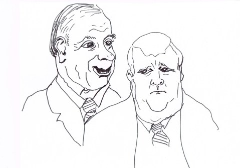 Senator Irving Gerstein, Mayor Rob Ford: both refuse to resign.