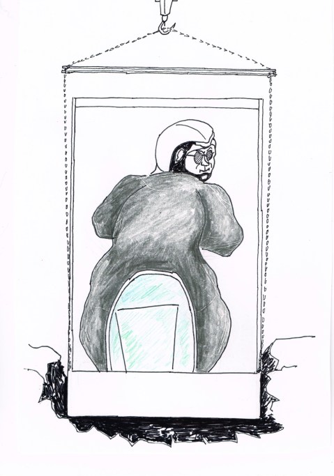 The passing of Billy Standley, who was burried, as requested, seated on his beloved Harley Davidson.