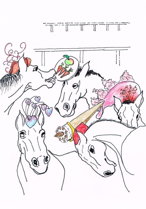 Opening day at the Royal Ascot horse-races is more about "being seen" than seeing the racing; and outrageous hats play a large part in the festivities. 