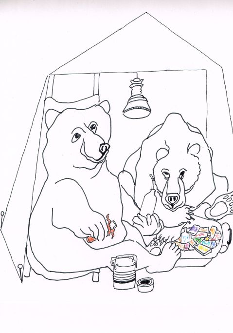 Could these be the thieves who broke into North Shore Search and Rescue's caches in the woods and stole their equipment?