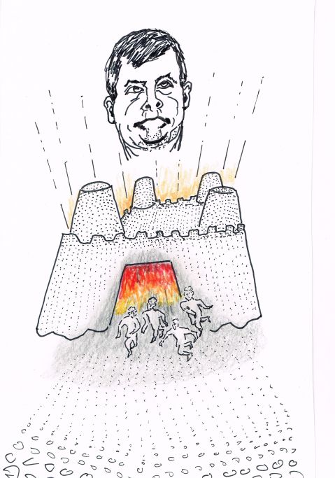 Canadian Minister of Foreign Affairs John Baird attends rally in support of Israel as Israeli rockets kill 4 children playing on the beach in Gaza.