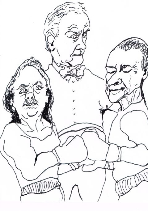 Mediator Vince Ready has stated that he is willing to referee the return match of Iker vs Fassbender.