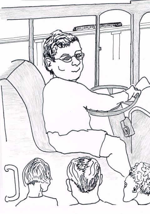 9 year old boy steals bus and goes on a joyride. [Skytrain breaks down for the third time.]