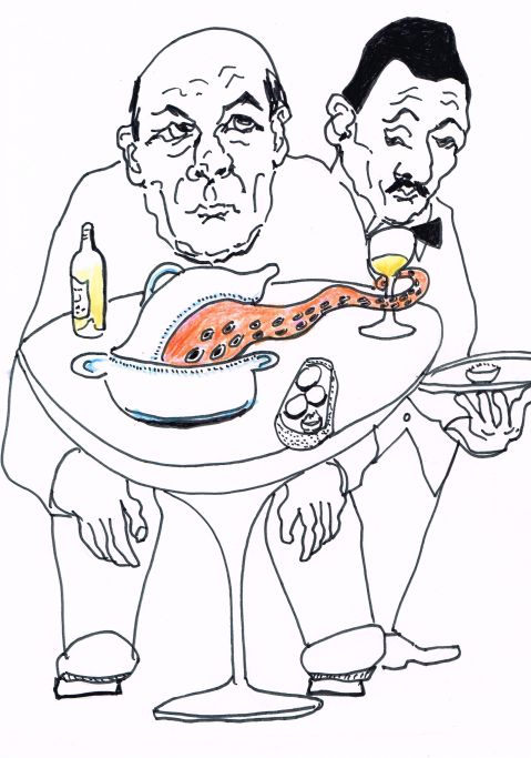 Fish fraud ; stores and restaurants routinely substitute cheaper fish for more expensive and desirable ones.                       q