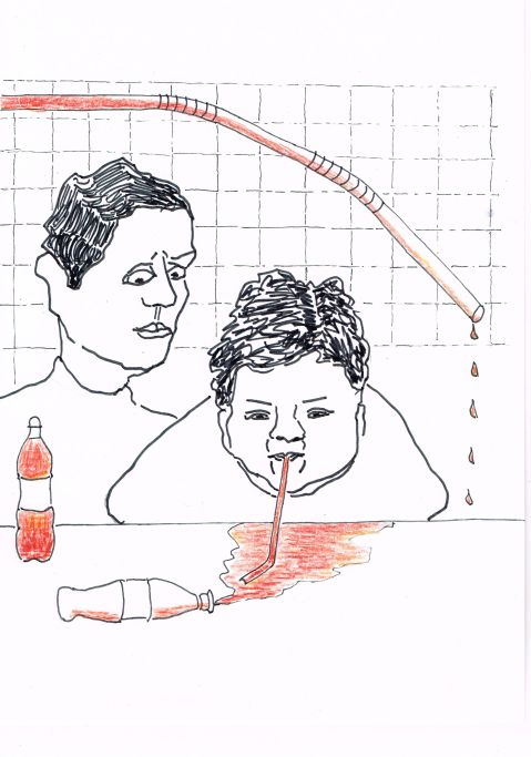 Sales of soda's[and burgers]flatten as North Americans become healthier eaters.