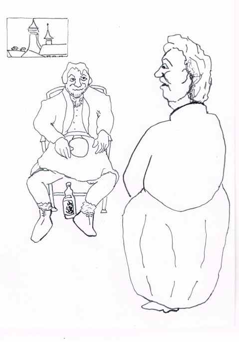 "So that's what's under your kilt".