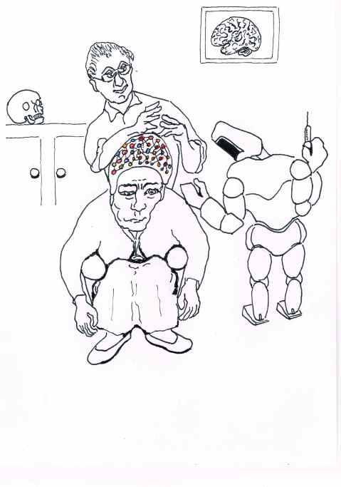 Ray Kurzweil,Google's director of engineering,says we are close to linking our brains to artificial intelligence.