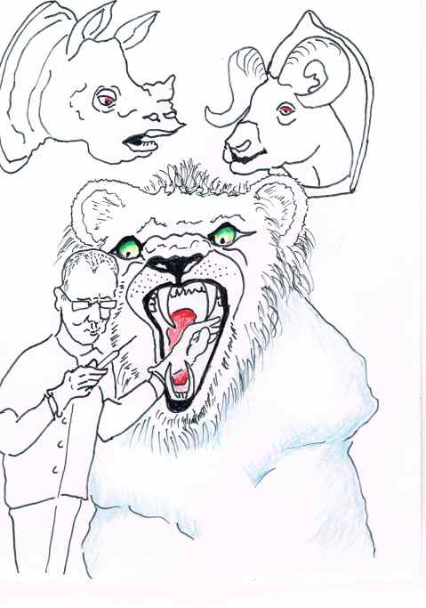 The hunter becomes the hunted.Dr.Walter Palmer goes to ground having shot a famous lion with a crossbow. 