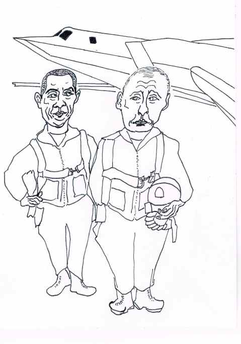 USA and Russia discuss safe flight zones over Syria.