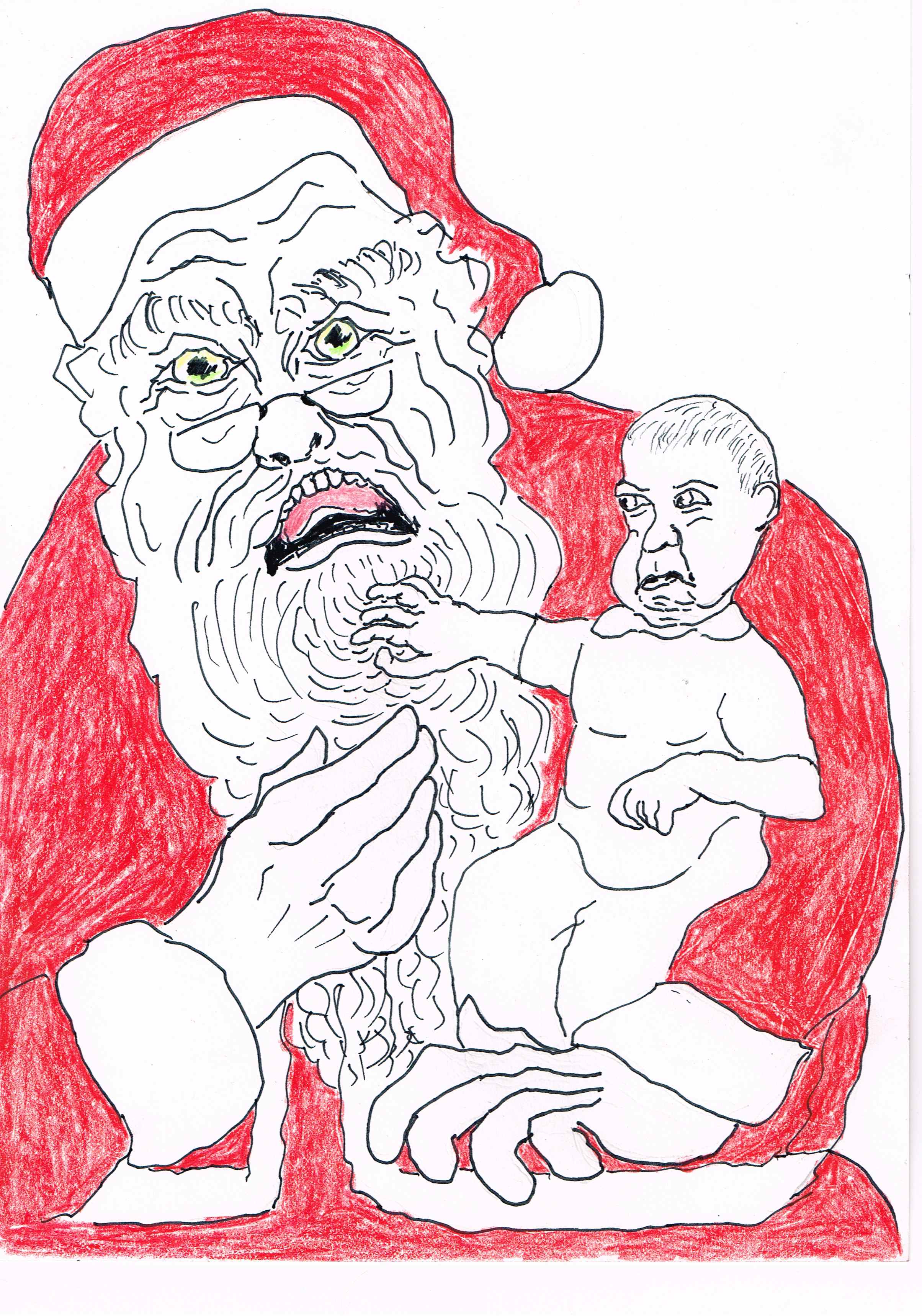 Santa's with real beards get paid 50% more than Santa's with fake beards.