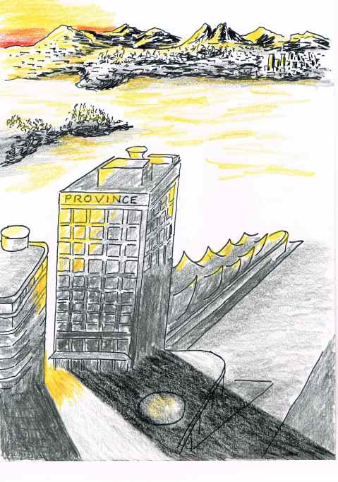 The Vancouver Sun and Province combine newsrooms as part of Postmedia's downsizing.