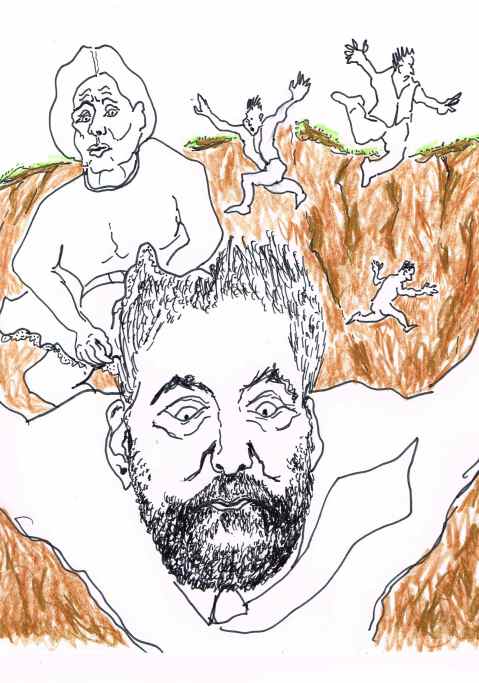 NDP convention.Tom Mulcair was made to care while Rachel got her knickers in a Notley.