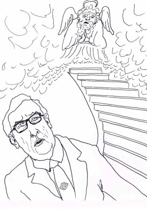 The voice of Phil Sayer [1953-14 April 2016 ] is very familiar to UK railway travellers,particularly on the London underground.