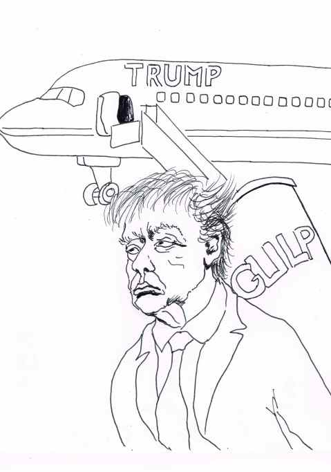 Buffalo tongue: Donald Trump commends first responders to7|11 attacks.