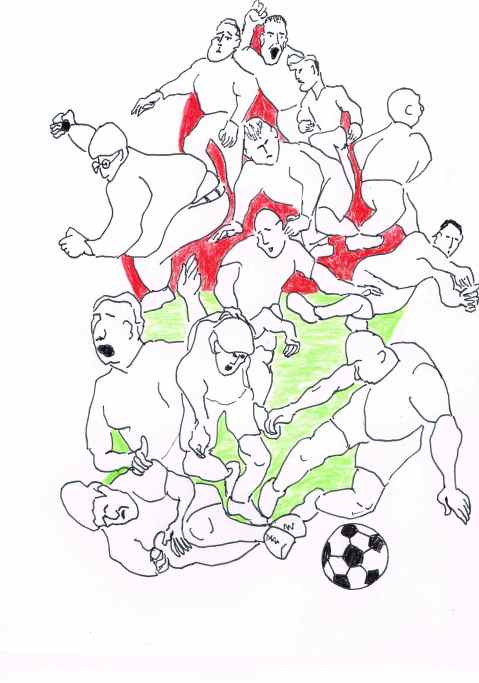 Euro 2016.England and Russia fans riot in Marseille.