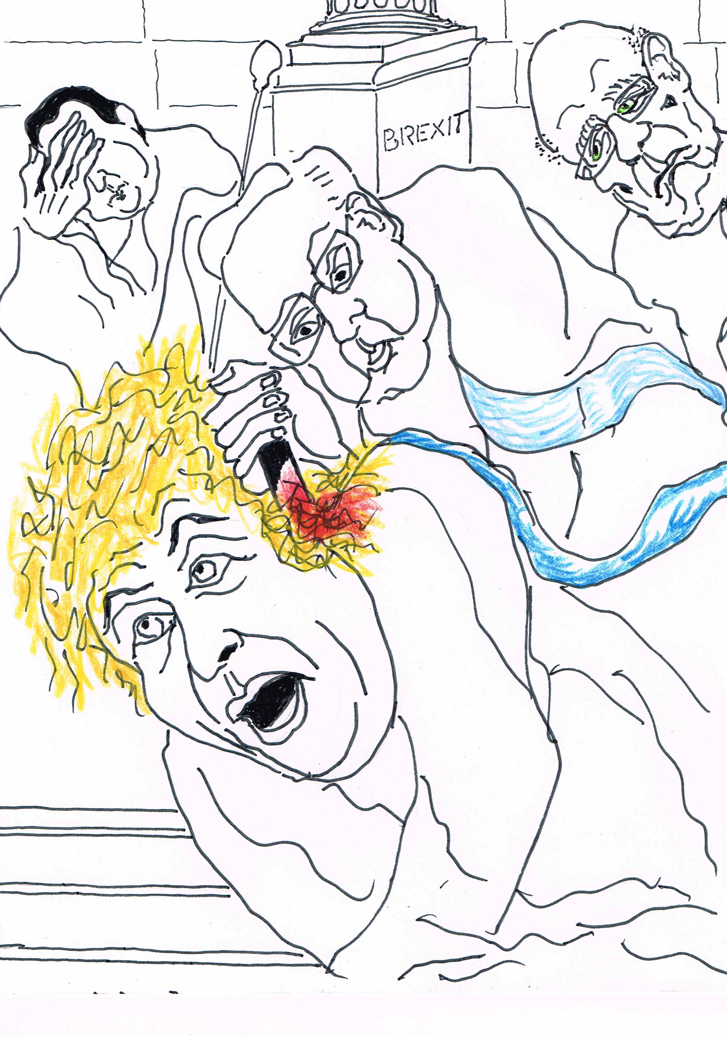 Michael Gove betrays Boris Johnson over the conservative leadership.