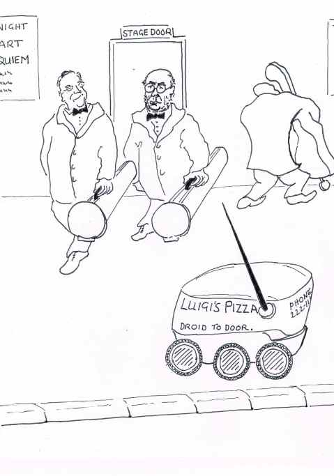 "It may deliver pizza but it's not likely to play Tuba mirum."