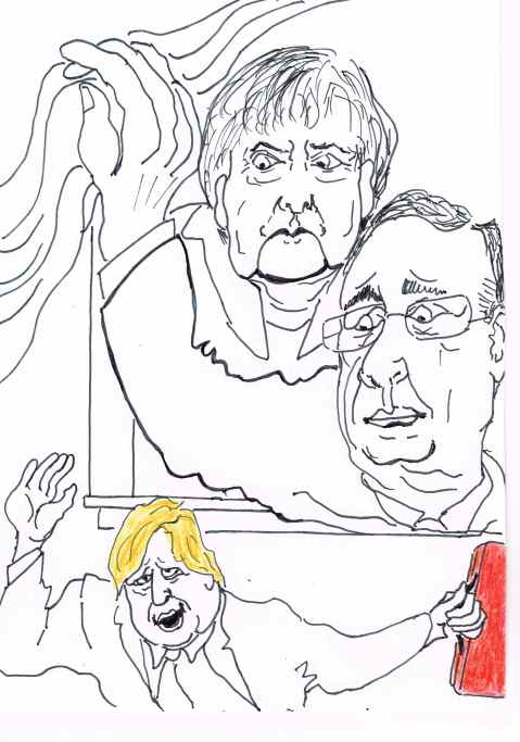 Boris Johnson's surprise appointment as Foreign Secretary.