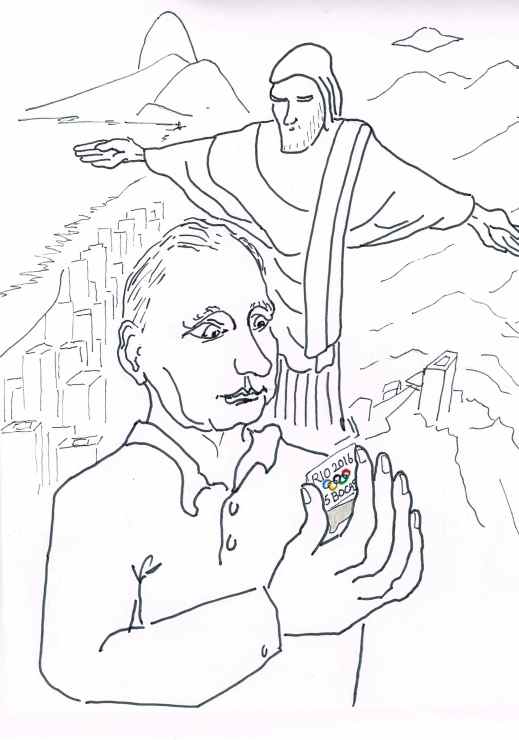 Rio drug dealers use the logo to push Olympic highs.