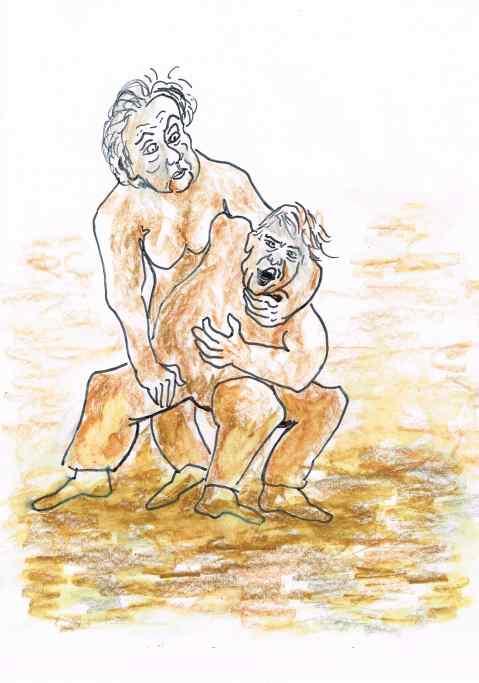 The least muddied wins.