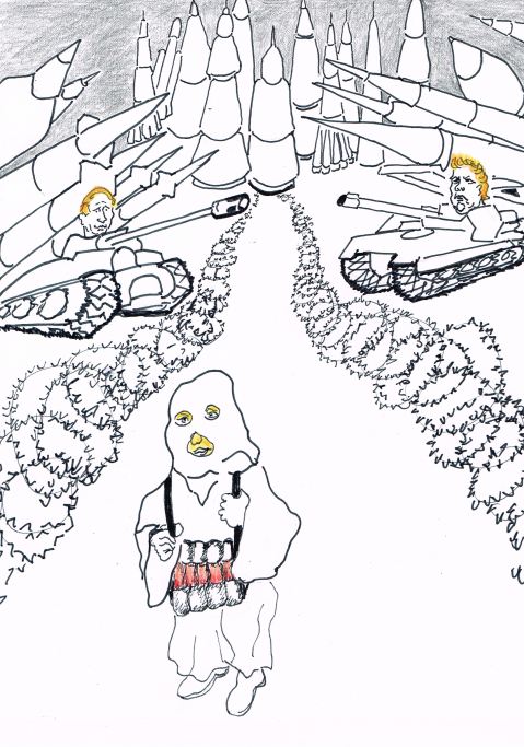 "we must strengthen our nuclear capability until the World comes to it's senses".Donald Trump.