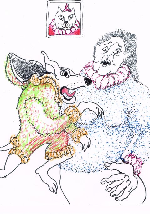 A Pitfall named 'Scarface bit a woman trying to put a sweater on it.