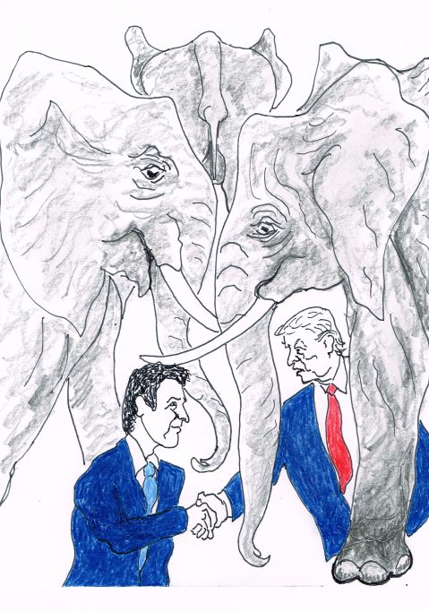 The meeting of Trump and Trudeau reminded John Ivison,writing for the National Post of Winnie the Pooh and Piglet.