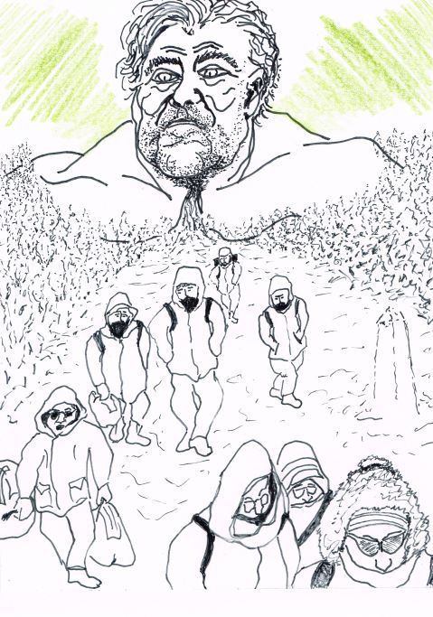 Walking away from the USA.